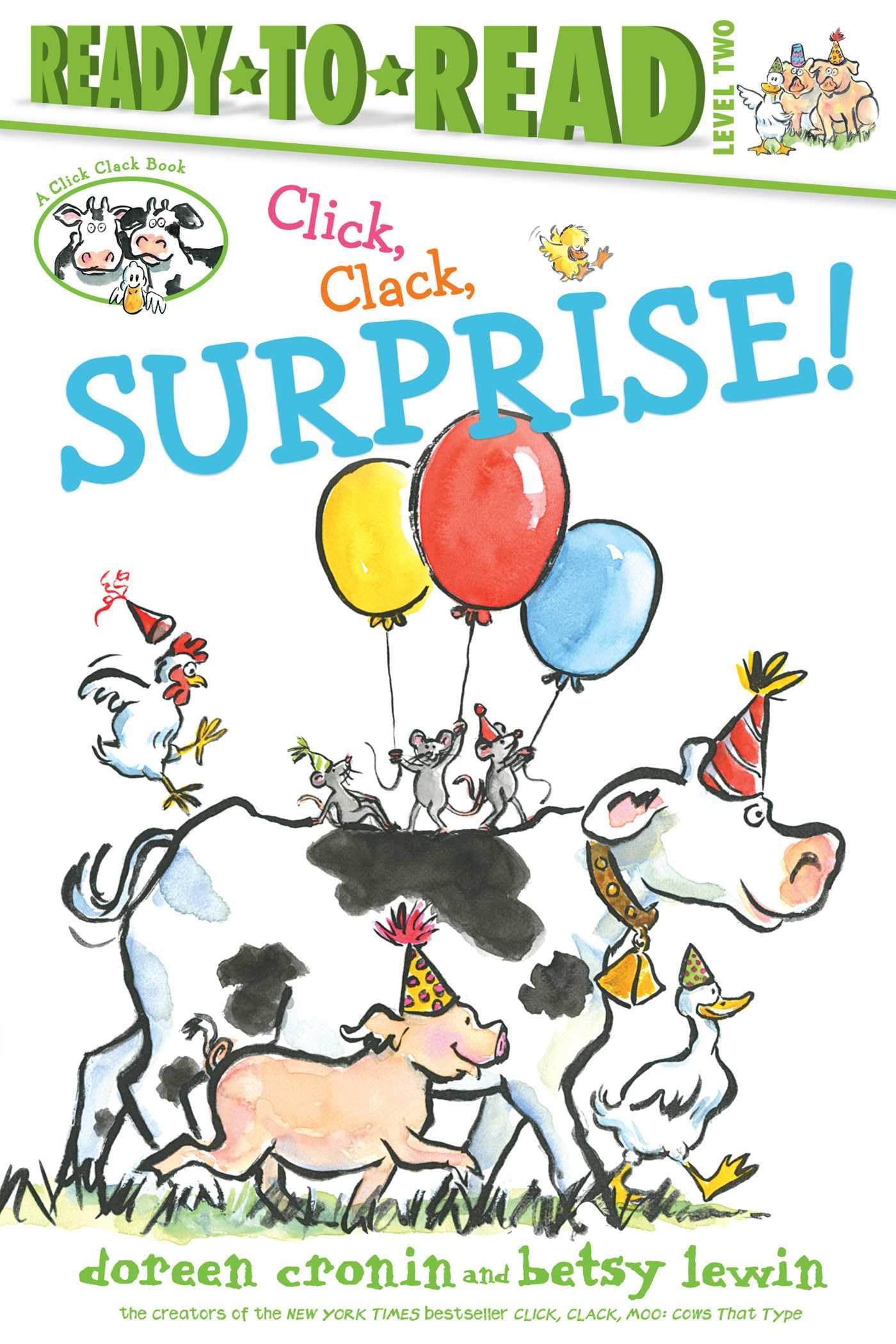 Click, Clack, Surprise!/Ready-to-Read Level 2 (A Click Clack Book)