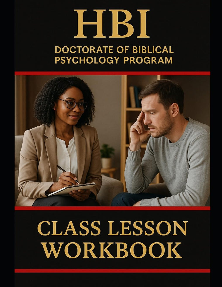 HBI Doctorate Workbook: Curriculum for Biblical Psychology