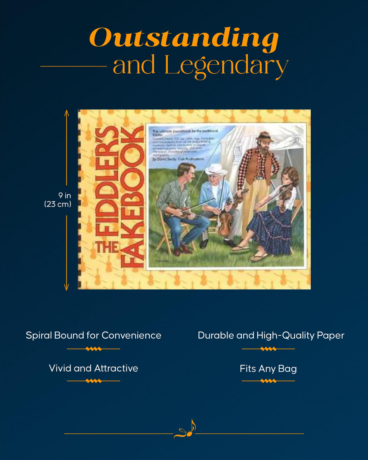 The Fiddler's Fakebook - The Ultimate Sourcebook for the Traditional Fiddler  Violin Fiddle Songbook  500 Jigs Reels Hornpipes  Folk and Americana Sheet Music for Fiddlers and Violinists