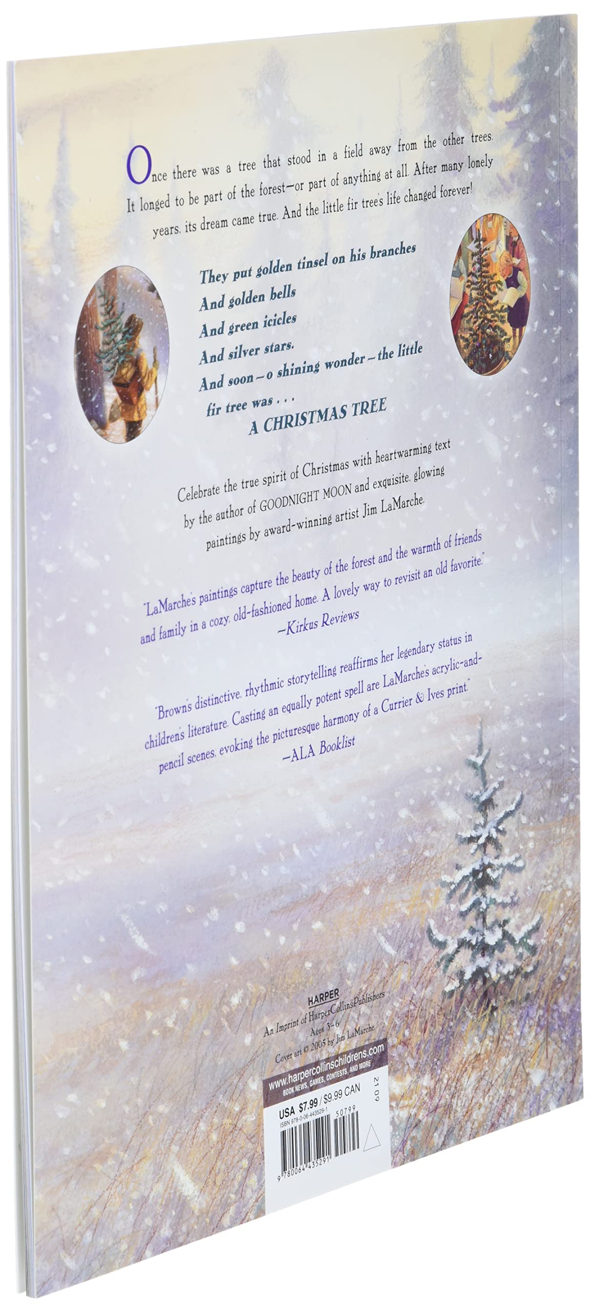 The Little Fir Tree: A Christmas Holiday Book for Kids