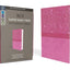 NIV, Super Giant Print Reference Bible (Font Size: 16.5-point), Leathersoft, Pink, Red Letter, Thumb Indexed, Comfort Print