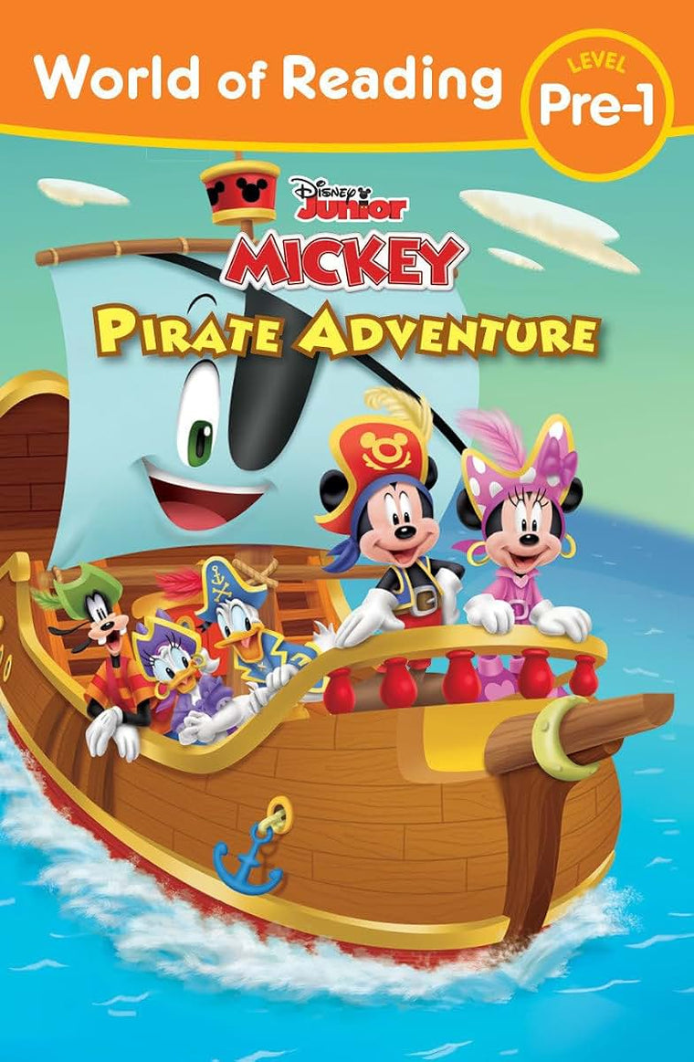 Mickey Mouse Funhouse: World of Reading: Pirate Adventure (Mickey Mouse Funhouse: World of Reading, Level Pre-1)