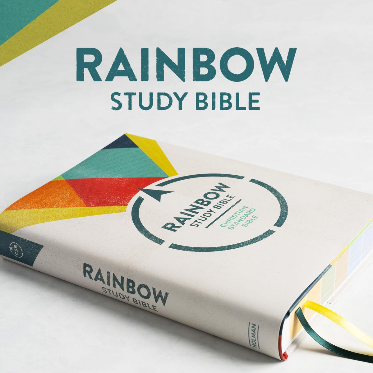 CSB Rainbow Study Bible, Hardcover
