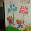 He Bear, She Bear (Bright & Early Books(R))