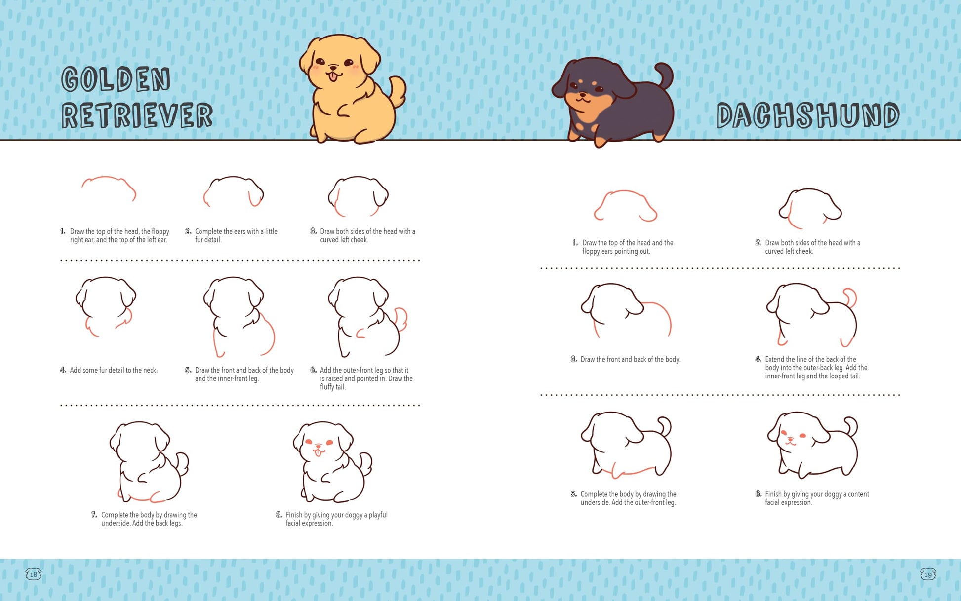 Mini Kawaii Doggies: Learn to Draw Over 100 Adorable Pups in All Their Glory (Kawaii Doodle)