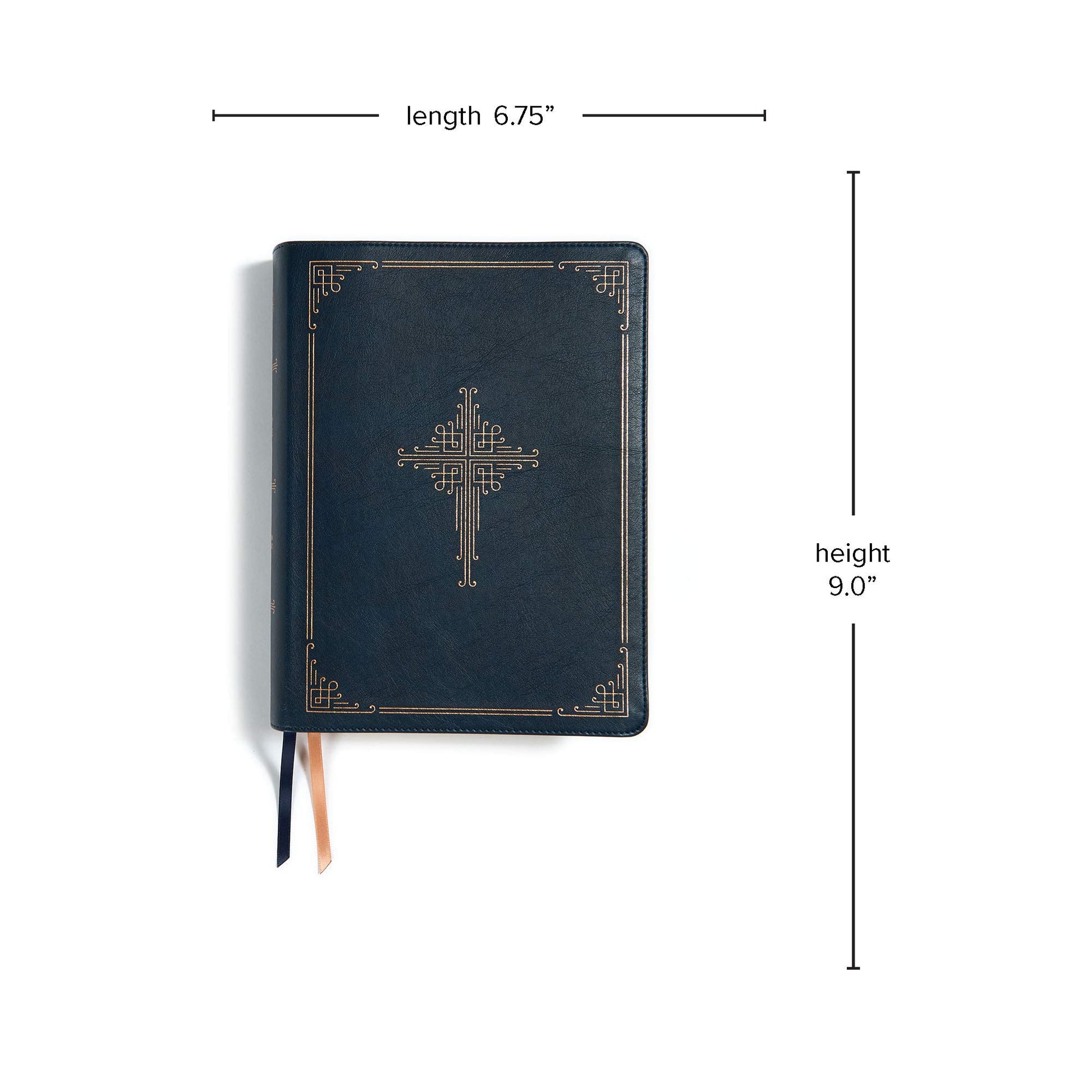 CSB Ancient Faith Study Bible, Navy LeatherTouch, Black Letter, Church Fathers, Study Note Commentary, Articles, Profiles, Easy-to-Read Bible Serif Type