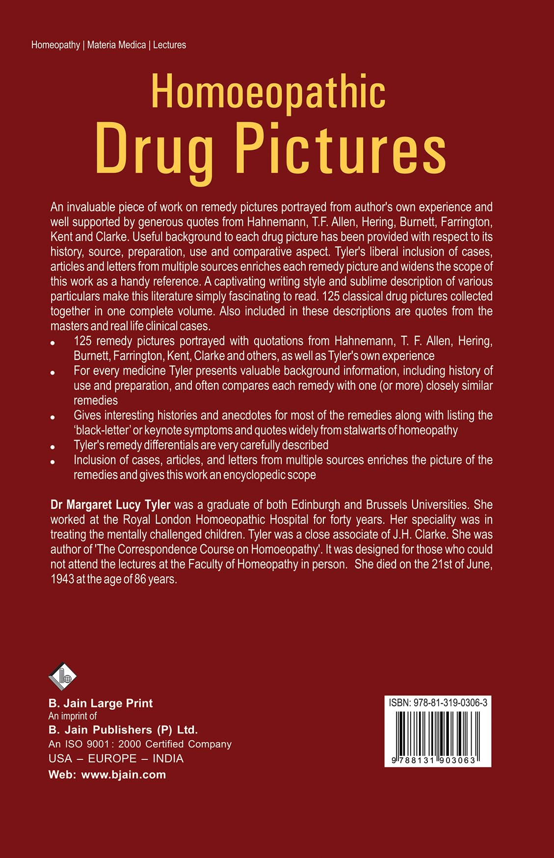 Homeopathic Drug Pictures