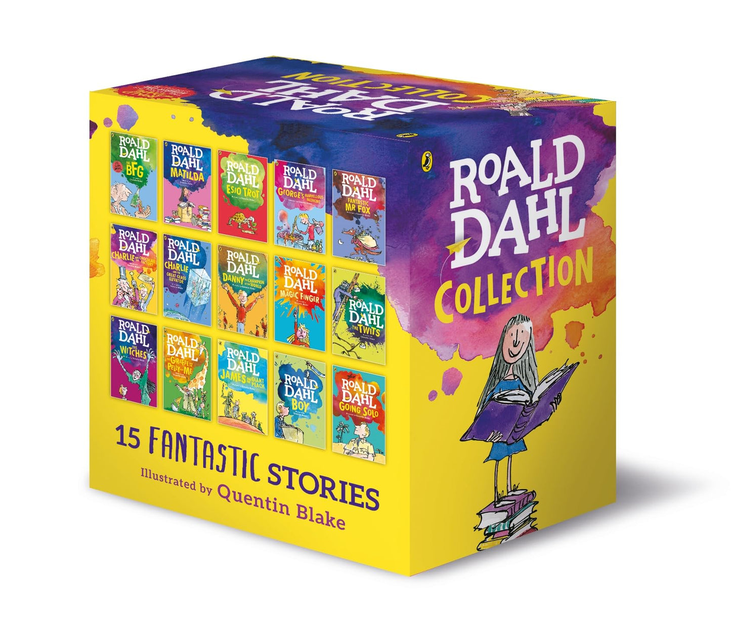 Roald Dahl Collection 15 Fantastic Stories Box Set