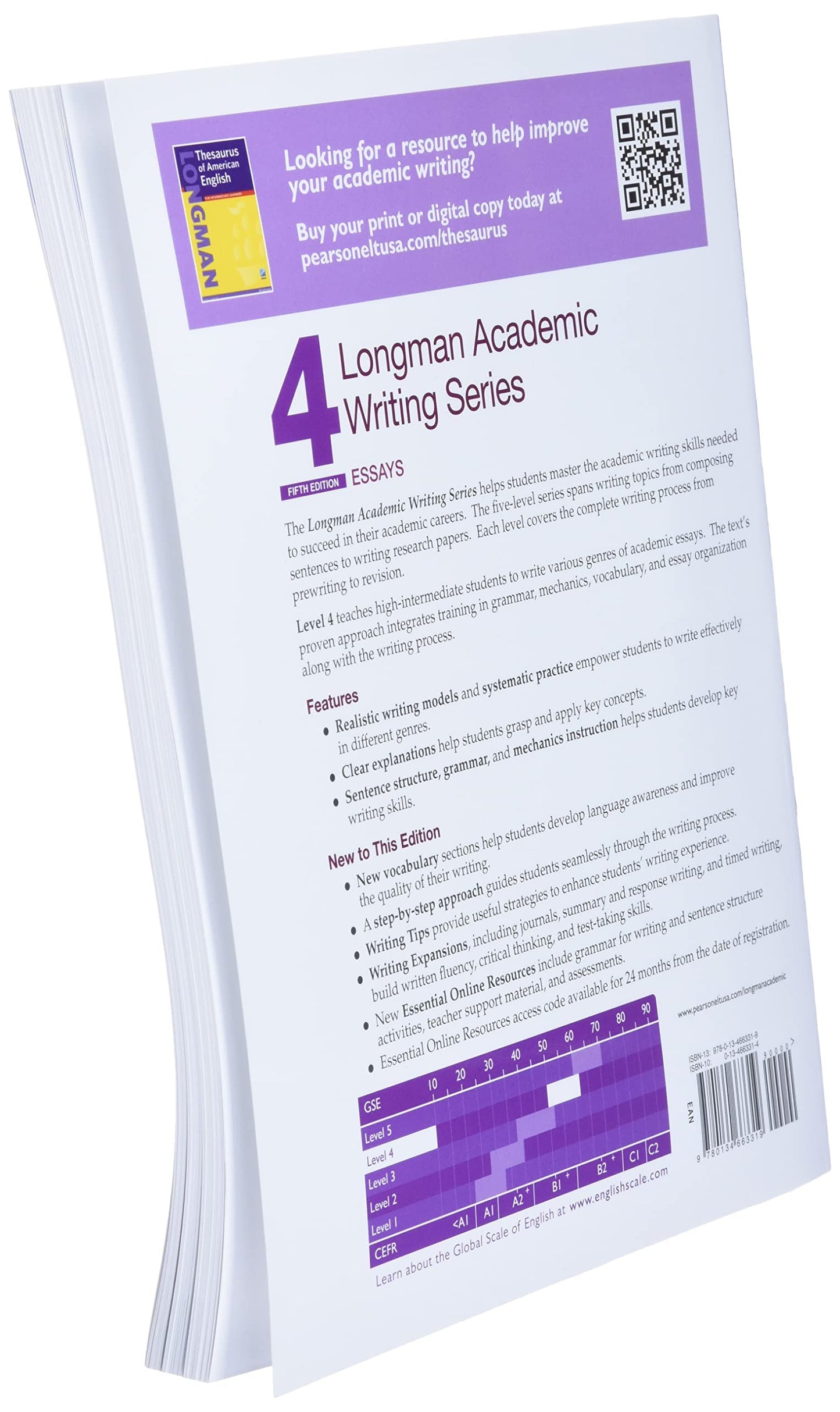 Longman Academic Writing Series 4: Essays, with Essential On