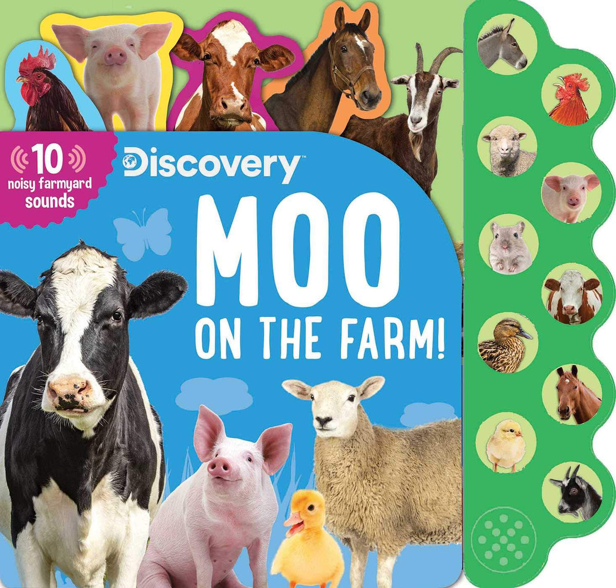 Discovery: Moo on the Farm! (10-Button Sound Books)