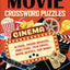 Movie Crossword Puzzles: Fun Film Trivia Book