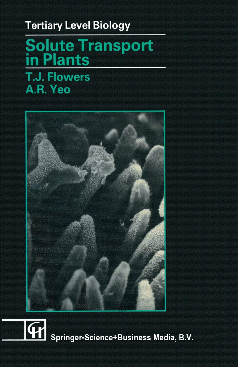 Solute Transport in Plants (Tertiary Level Biology)
