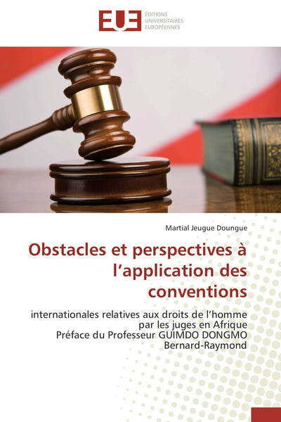 Obstacles et perspectives  lapplication des conventions: internationales relatives aux droits de lhomme par les juges en Afrique Préface du ... (Omn.Univ.Europ.) (French Edition)