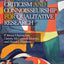 Using Educational Criticism and Connoisseurship for Qualitative Research