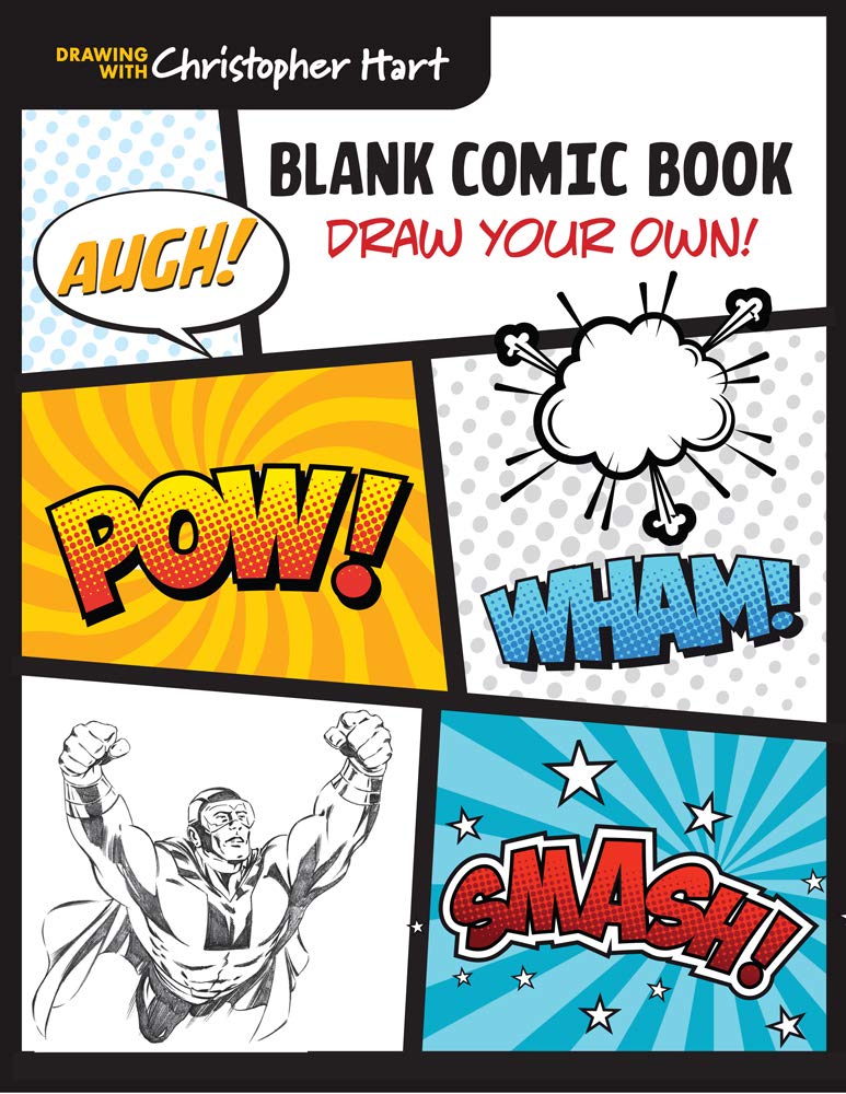 Blank Comic Book: Draw Your Own! (Drawing With Christopher Hart)