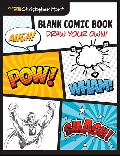 Blank Comic Book: Draw Your Own! (Drawing With Christopher Hart)