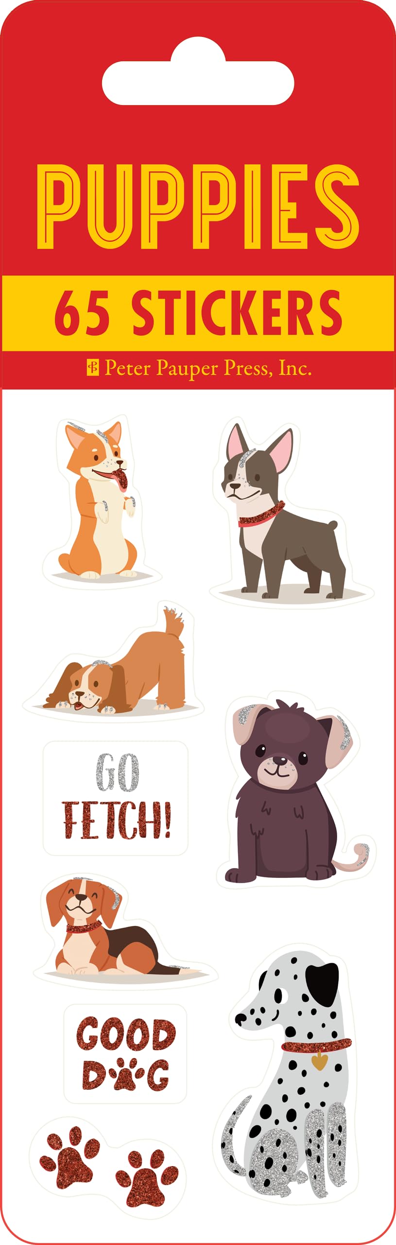 Puppies Sticker Set (65 stickers!) (Sticker Sheets)