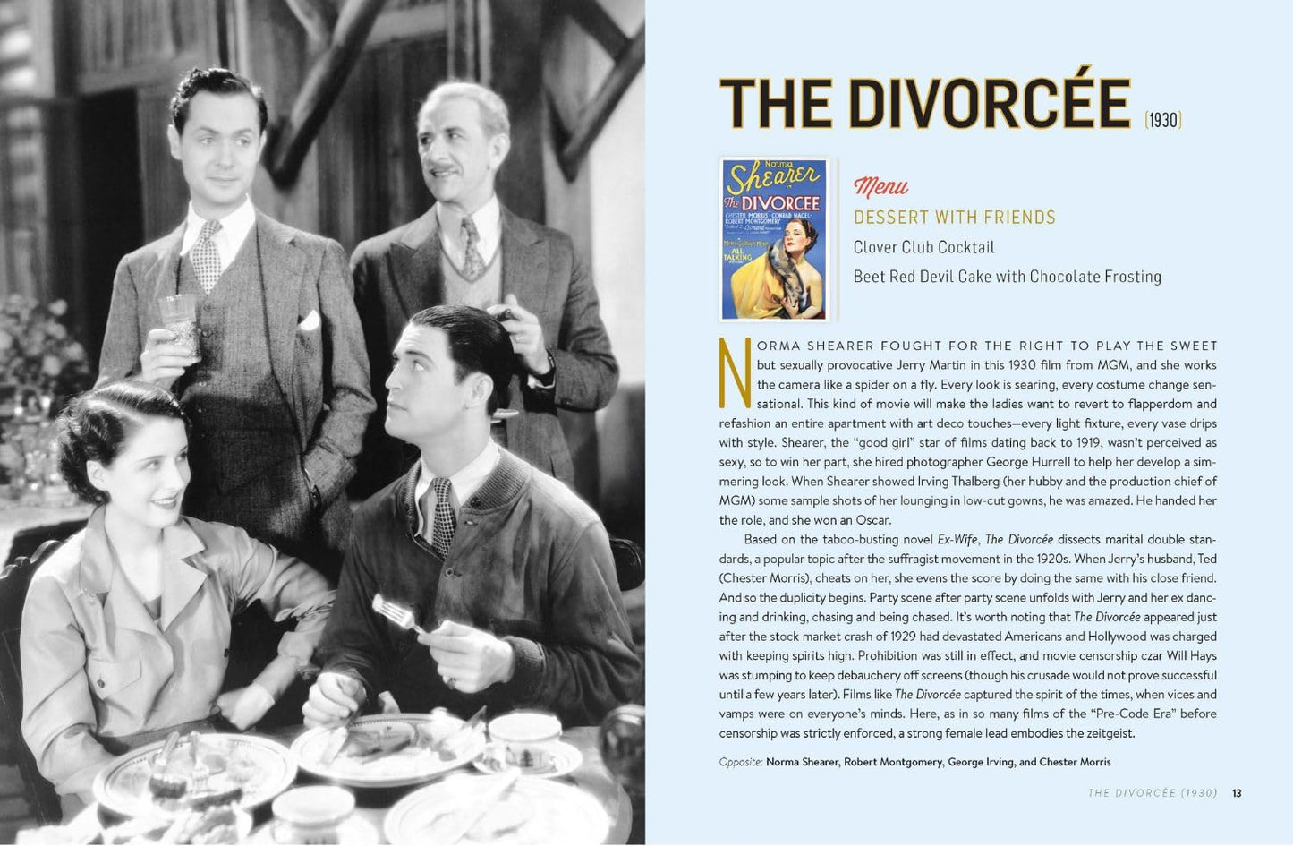Movie Night Menus: Dinner and Drink Recipes Inspired by the Films We Love (Turner Classic Movies)