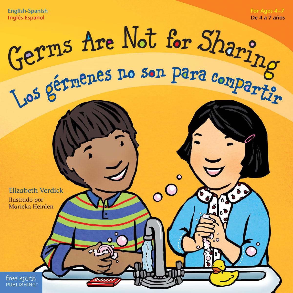 Germs are Not for Sharing / Los germenes no son para compartir (Best Behavior) (Spanish and English Edition)