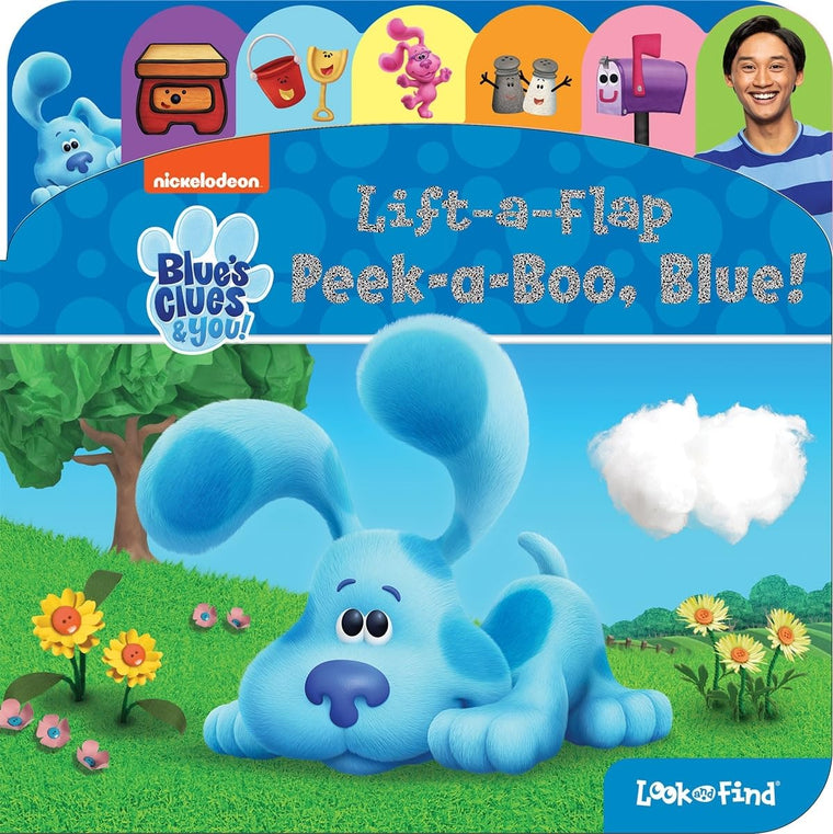 Nickelodeon Blues Clues & You! - Lift-a-Flap Peek-a-Boo, Blue! Look and Find Activity Book - PI Kids