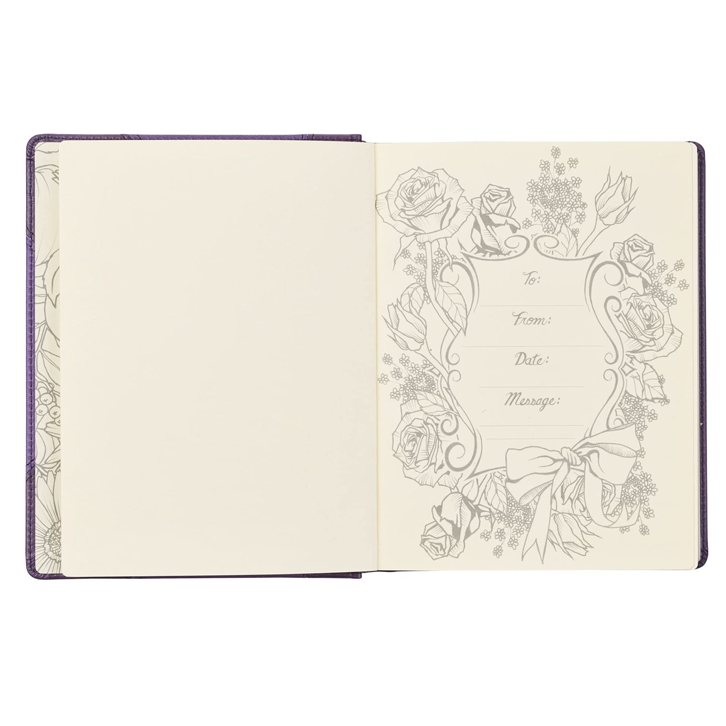 KJV Holy Bible, My Creative Bible, Faux Leather Hardcover w/Ribbon Markers, King James Version, Purple Two-tone (KJV Creative Editions)