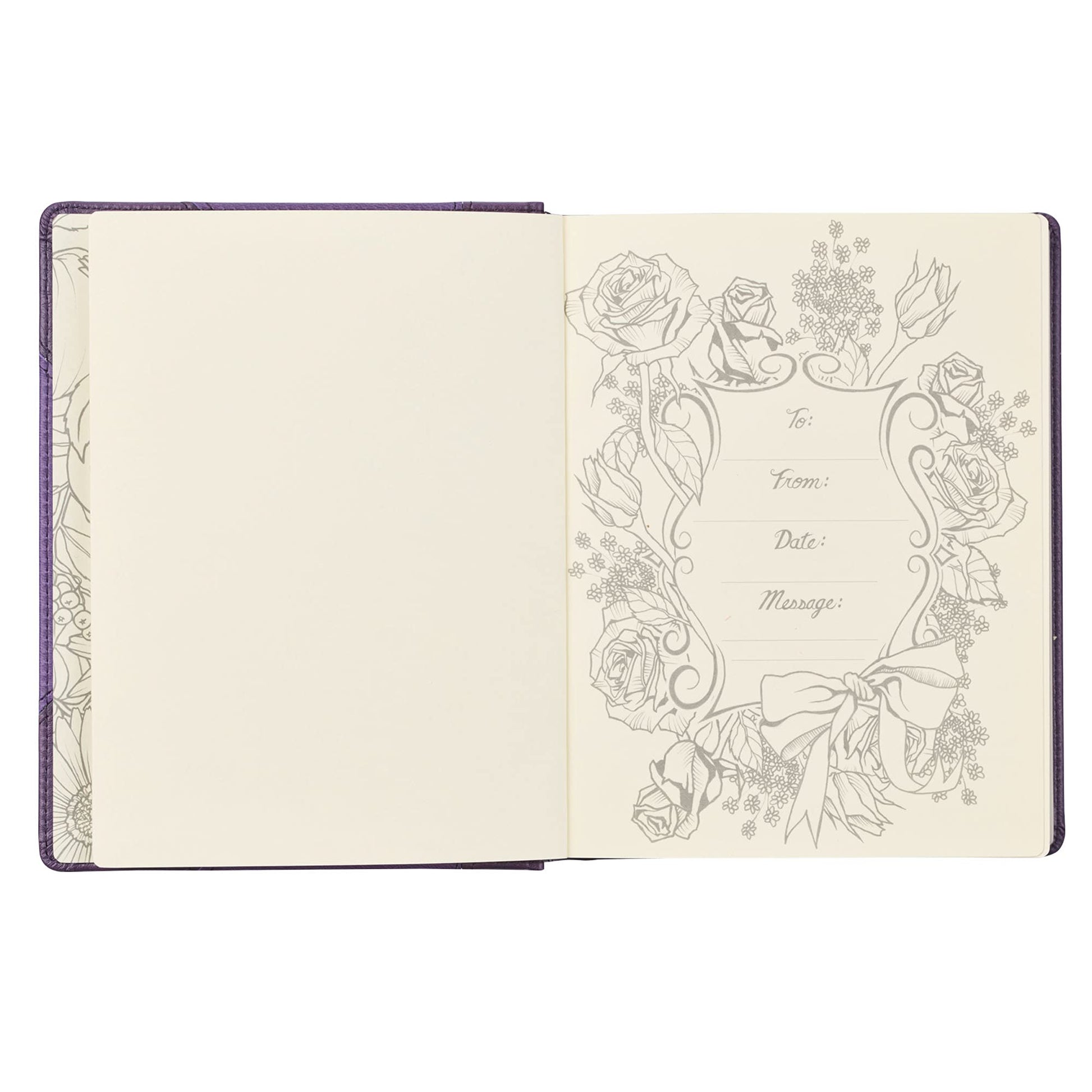 KJV Holy Bible, My Creative Bible, Faux Leather Hardcover w/Ribbon Markers, King James Version, Purple Two-tone (KJV Creative Editions)