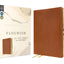 Flourish: The NIV Bible for Women, Leathersoft, Brown, Thumb Indexed, Comfort Print
