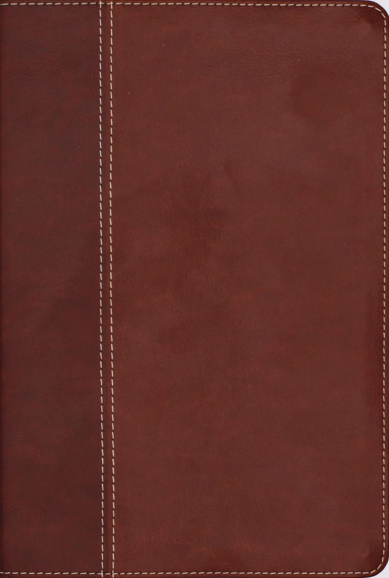 NIV, Cultural Backgrounds Study Bible (Context Changes Everything), Leathersoft, Brown, Red Letter: Bringing to Life the Ancient World of Scripture