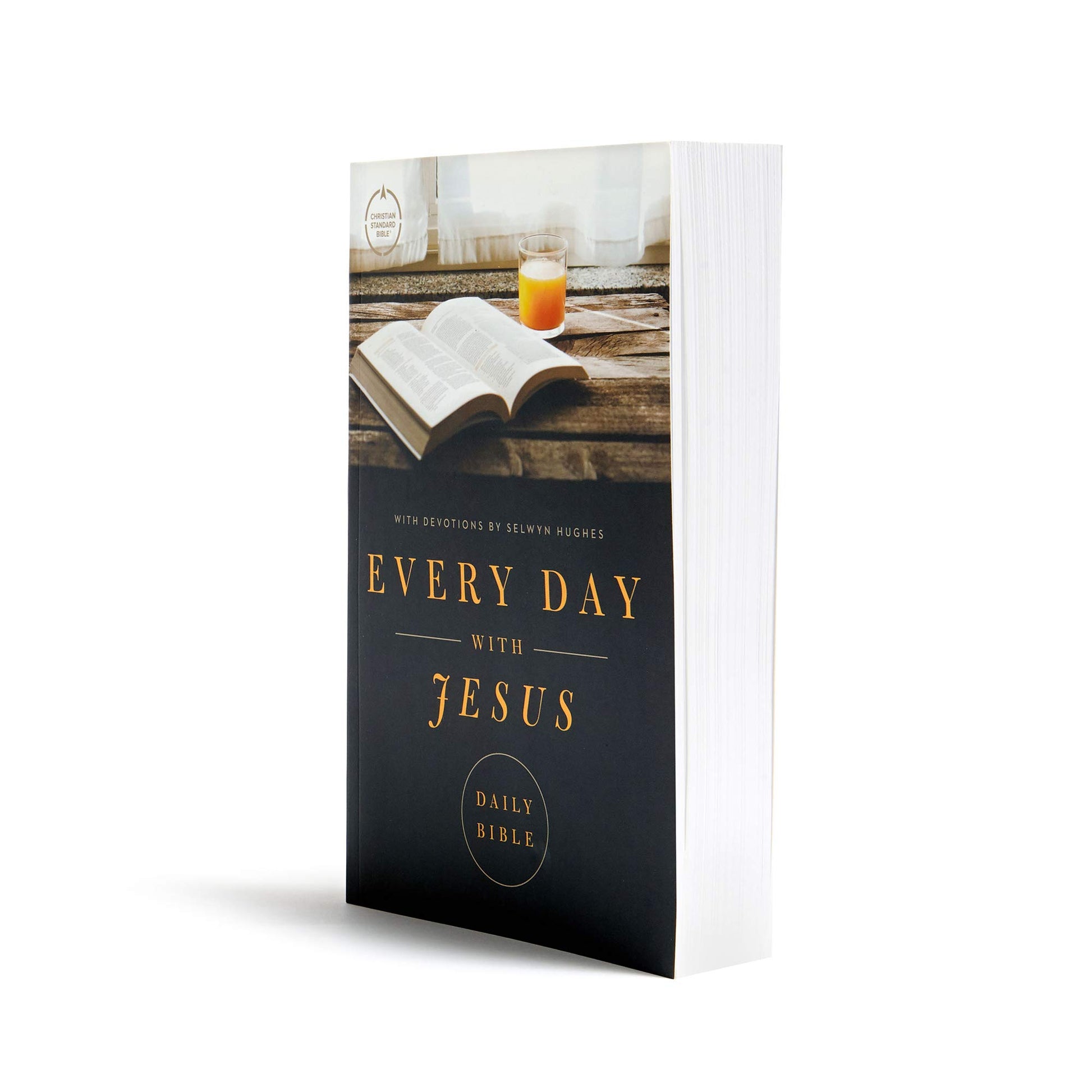 CSB Every Day with Jesus Daily Bible, Trade Paper Edition, Black Letter, 365 Days, One Year, Reading Plan, Devotonals, Easy-to-Read Bible Serif Type