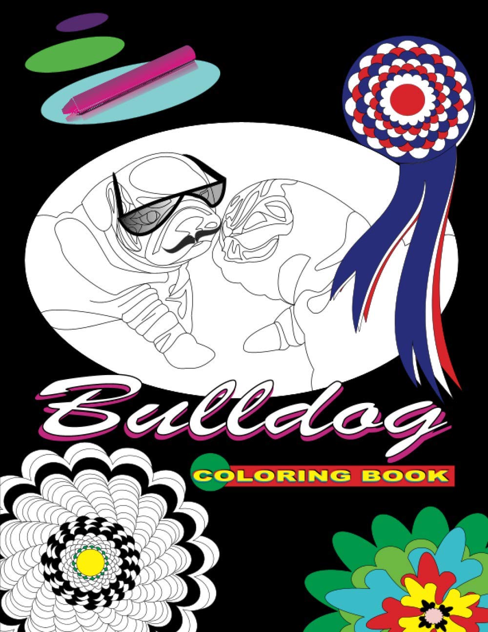Bulldog: coloring book
