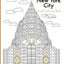 New York City Adult Coloring Book