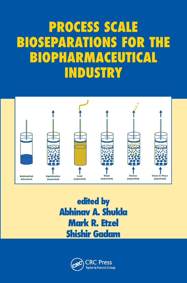Process Scale Bioseparations for the Biopharmaceutical Industry (Biotechnology and Bioprocessing)