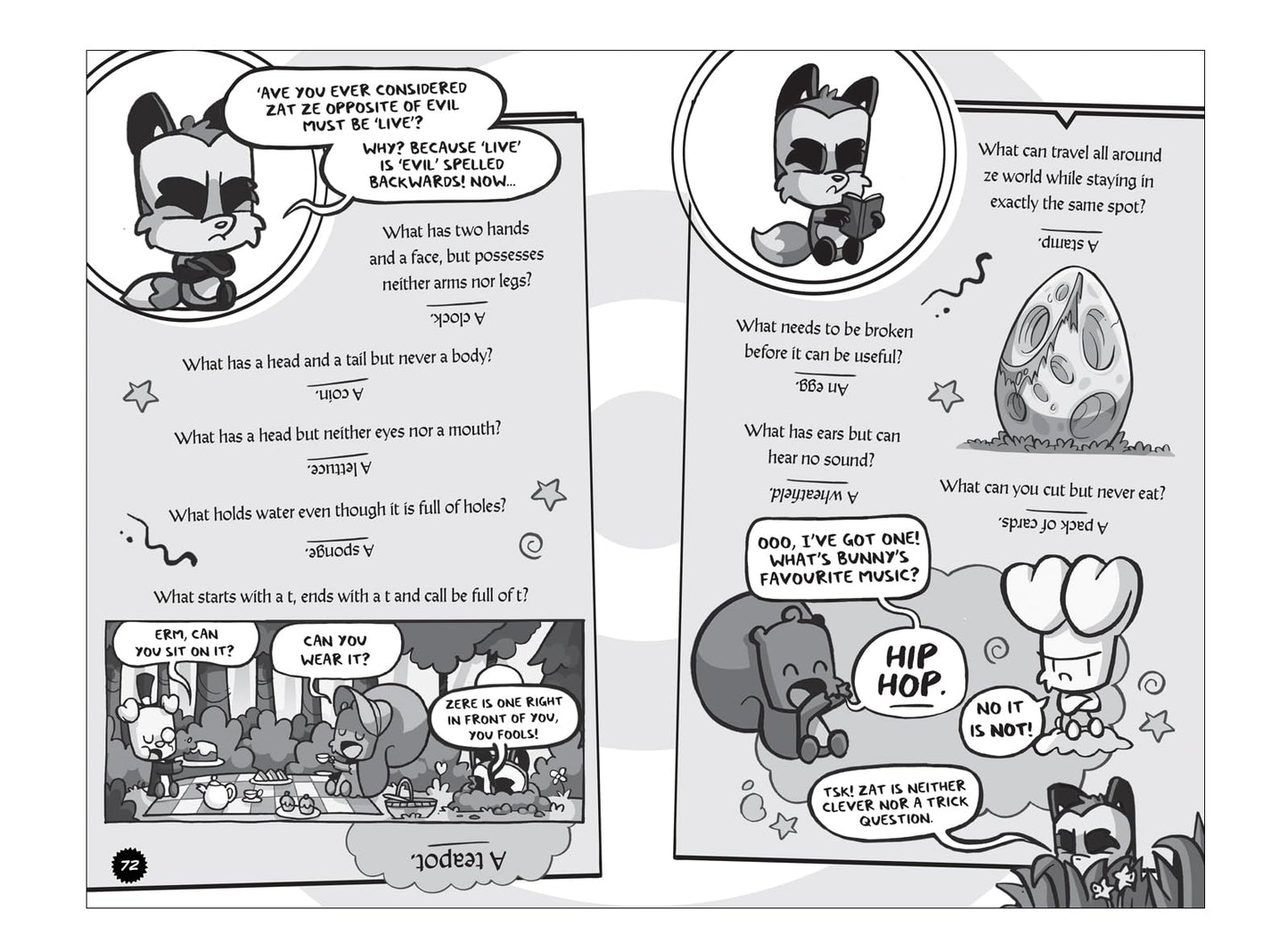 David Fickling Books Bunny vs Monkey The Gigantic Joke Fight.
