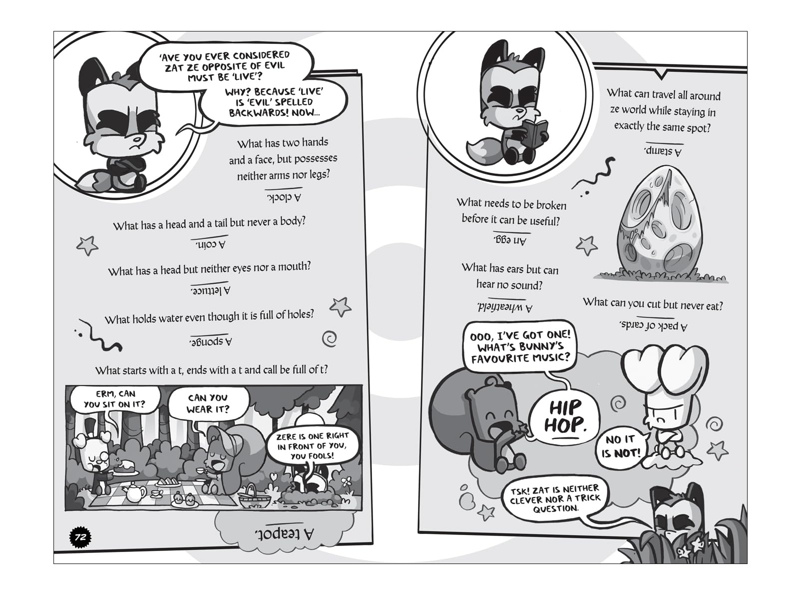 David Fickling Books Bunny vs Monkey The Gigantic Joke Fight.
