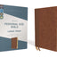 NIV, Personal Size Bible, Large Print, Leathersoft, Brown, R