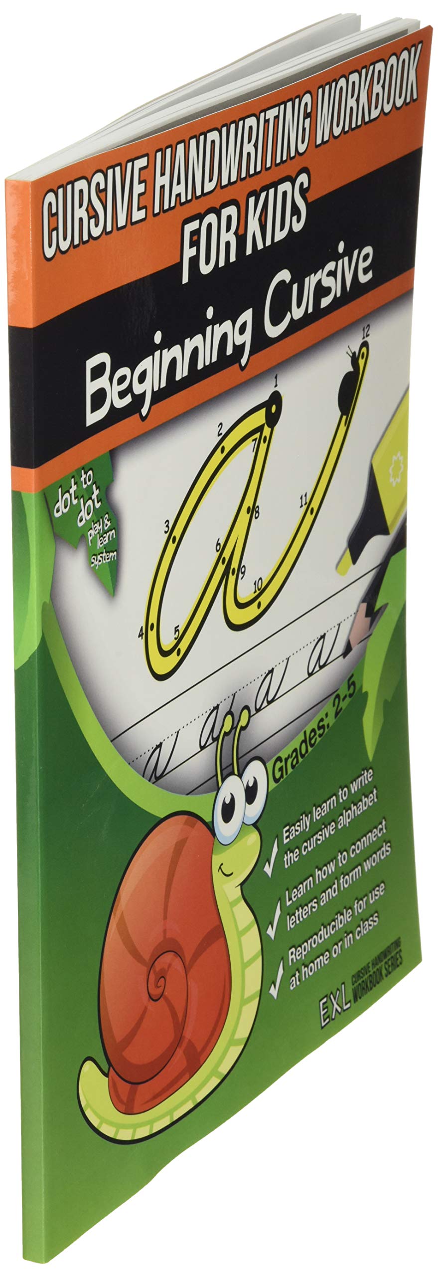 Cursive Handwriting Workbook for Kids: Beginning Cursive