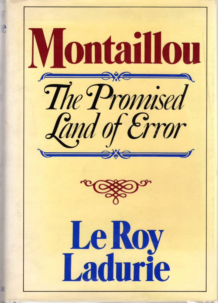 Montaillou: The Promised Land of Error (English and French Edition)
