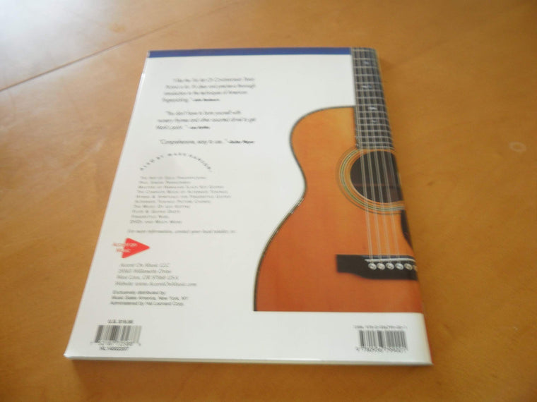 The Art of Contemporary Travis Picking — back cover
