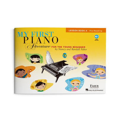 My First Piano Adventure: Lesson Book A  Beginner Piano Book for Kids Ages 5-6 with Online Audio  Pre-Reading Music Theory and Rhythm Games  Faber Sheet Music Songbook for Young Pianists