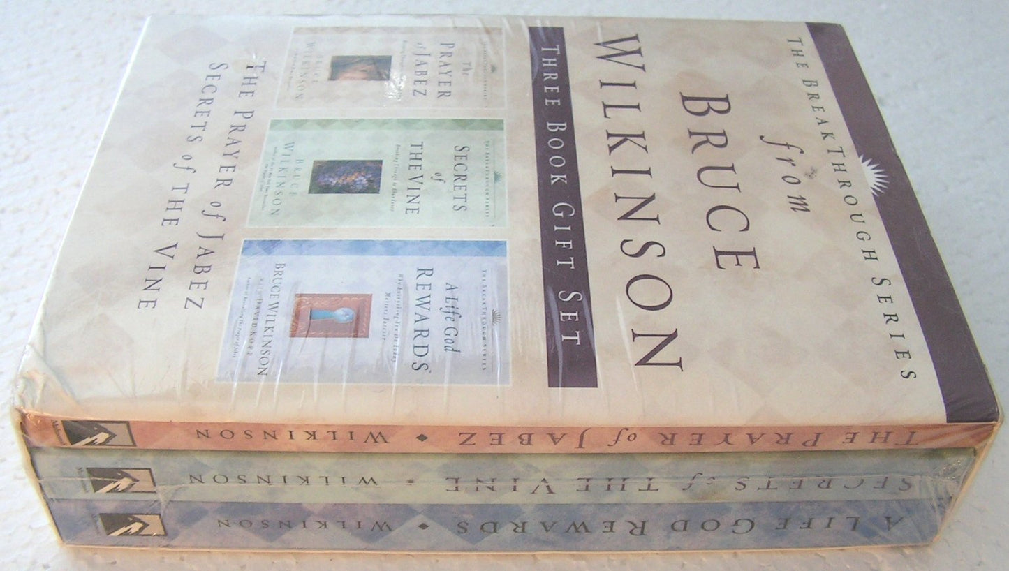 The Breakthrough Series: 3 Book Gift Set B (The Prayer of Jabez)(Secrets of the Vine)(A Life God Rewards)