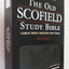 The Old Scofield Study Bible, KJV, Large Print Edition (Black Bonded Leather)