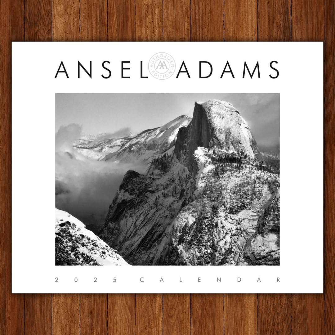 Ansel Adams 2025 Wall Calendar: Authorized Edition: 13-Month Nature Photography Collection (Monthly Calendar)