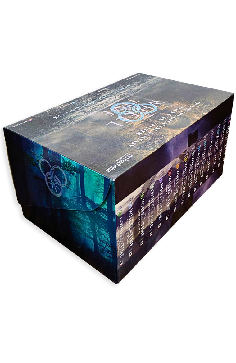 The Wheel of Time Box Set by Robert Jordan - 15 Books Including New Spring, Eye The World, Great Hunt, Dragon Reborn, Shadow Rising, Fires Heaven, ... Path Daggers, Winter'S Heart And Many More
