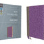 NIV, Thinline Bible, Giant Print, Leathersoft, Gray/Purple, Red Letter, Comfort Print
