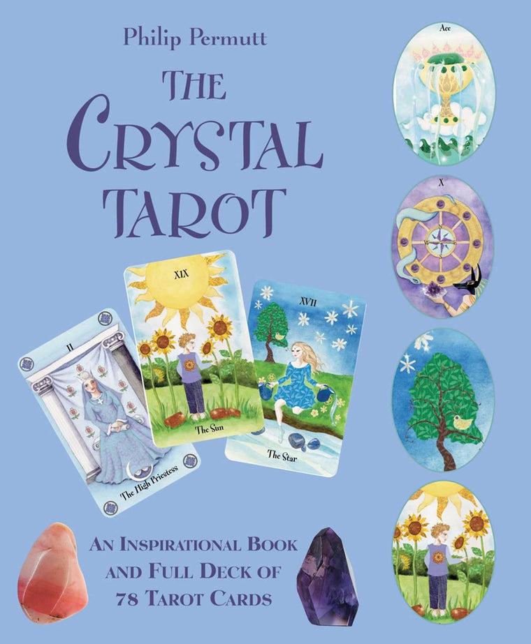 The Crystal Tarot: An inspirational book and full deck of 78 tarot cards