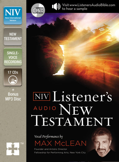 NIV, Listener's Audio Bible, New Testament, Audio CD: Vocal