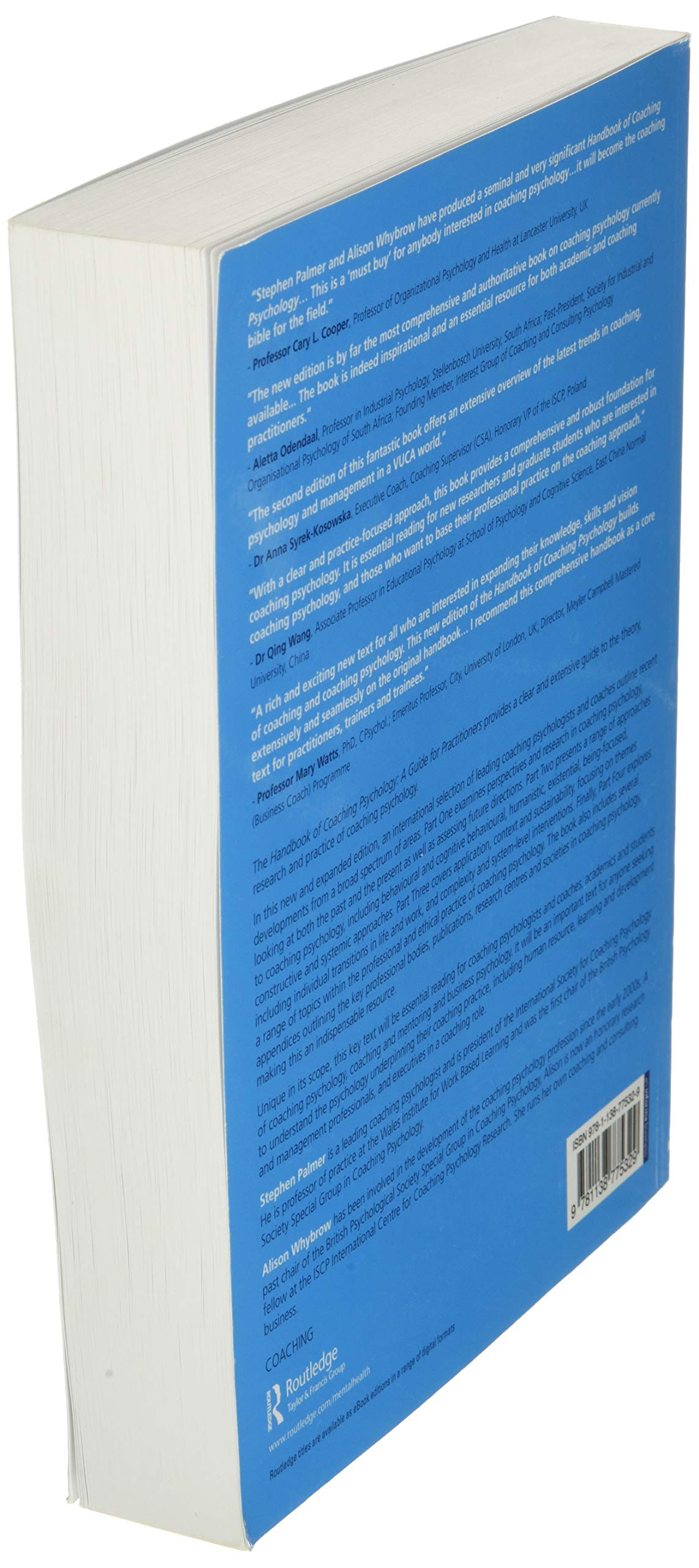 Handbook of Coaching Psychology: A Guide for Practitioners
