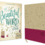 NIV, Beautiful Word Bible, Leathersoft, Tan/Pink: 500 Full-Color Illustrated Verses