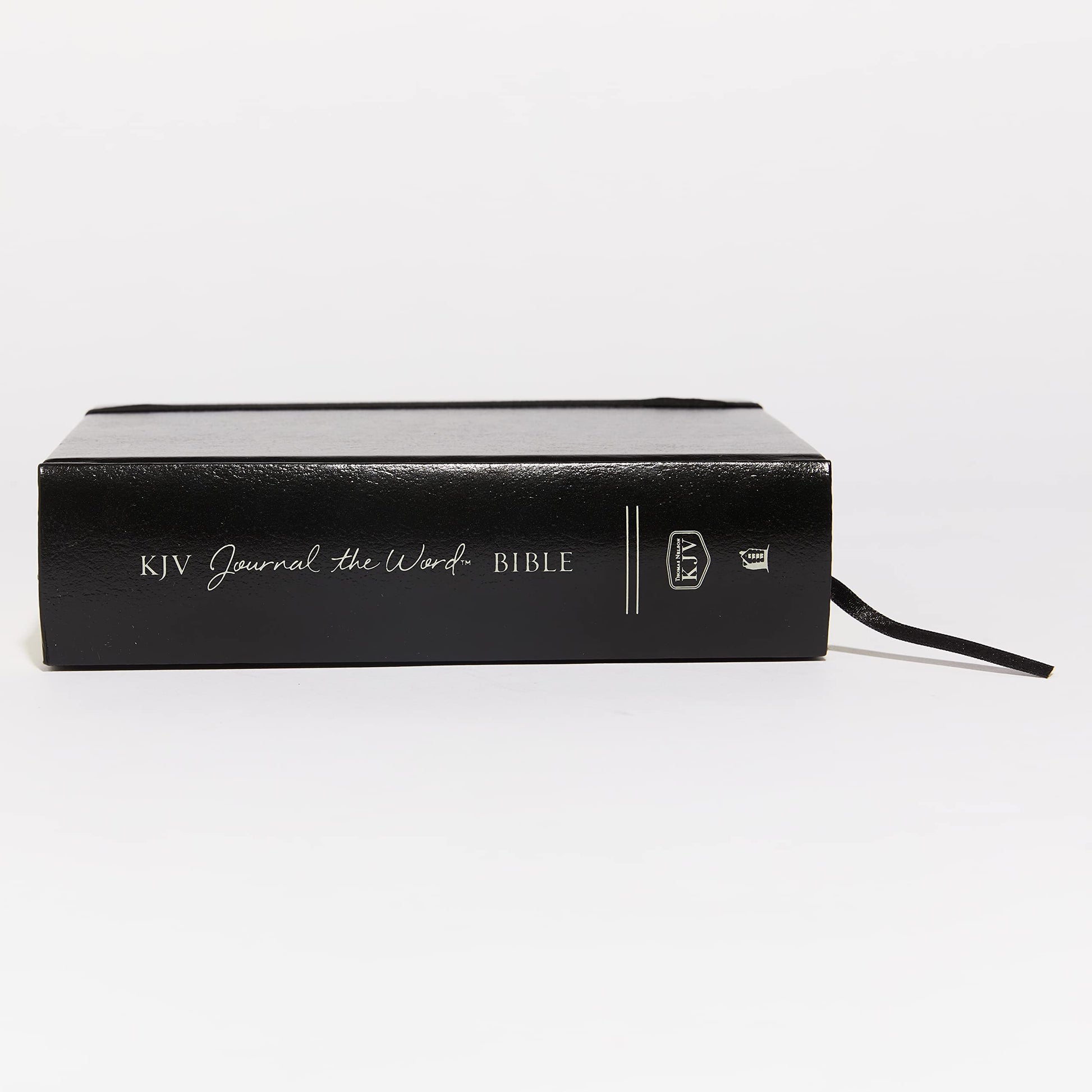 KJV Large Print Bible, Journal the Word, Reflect, Journal or Create Art Next to Your Favorite Verses (Black Hardcover, Red Letter: King James Version, Holy Bible)