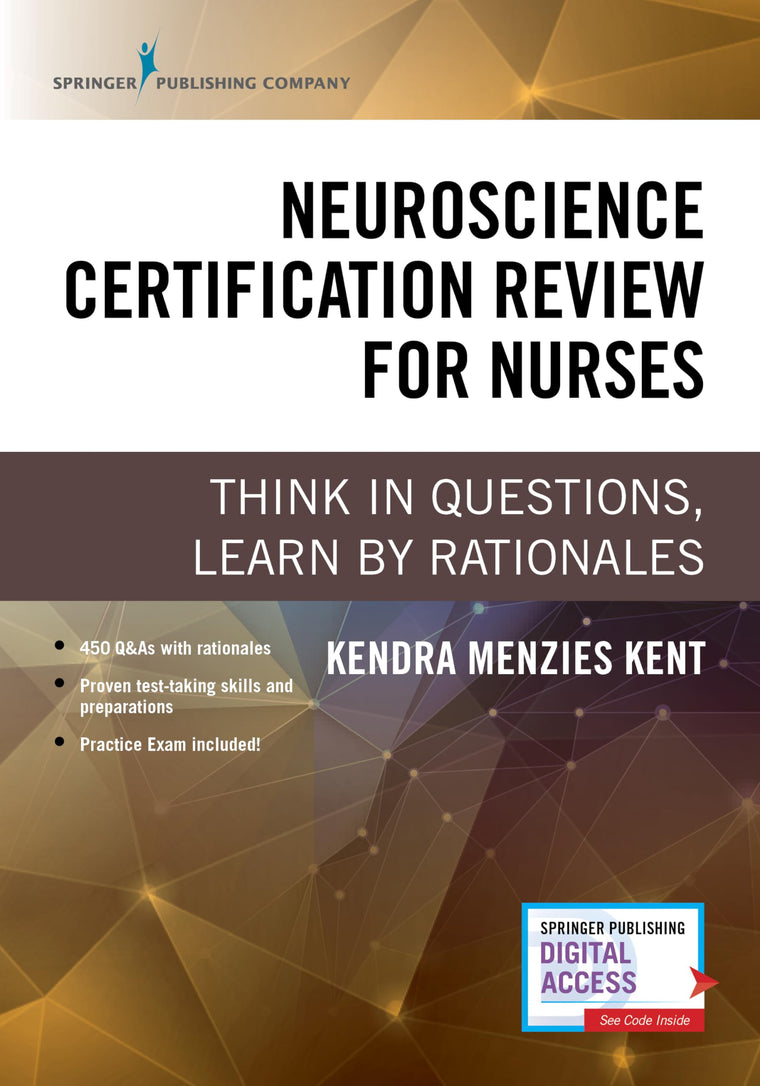 Neuroscience Certification Review for Nurses: Think in Questions, Learn by Rationales (Paperback) - Highly Rated Neurology Book
